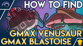 HOW TO GET GMAX BLASTOISE amp GMAX VENUSAUR LOCATION in Pokemon Sword and Shield DLC ISLE OF ARMOR [upl. by Zitah264]