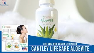 Aloe Vera  Vitamin E solves dry irritated skin [upl. by Eugen]