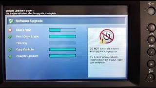 How to Install Firmware on Xerox WorkCentre 7525753075357545755678307835 from USB Flash [upl. by Mure359]