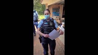 Controversial New South Wales Police Force Harass Sydneysider on his property NSW Police Corruption [upl. by Porush]