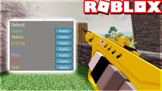 I UNLOCKED THE GOLDEN TAVOR IN ENERGY ASSAULT Roblox [upl. by Melnick]