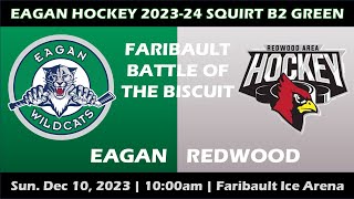 Recorded Part 2 20231210 Eagan SQ B2 Green  Battle of the Biscuit v Redwood Area SQ [upl. by Noiz]