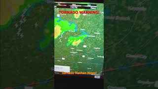 92524 TORNADO WARNING IN Virginia counties of Charlotte and Halifax [upl. by Jard]