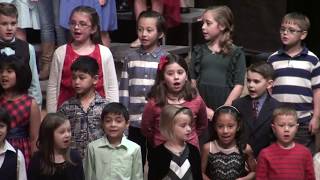 Columbus Elementary School 2018 Winter Program [upl. by Hooge2]