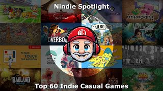 Top 60  Best Indie Casual Games on Nintendo Switch [upl. by Chico686]