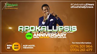 Celebrating 5Years of Gods Daily Grace Upon Grace  Apokalupsis  The Quinquennial II [upl. by Allimac]