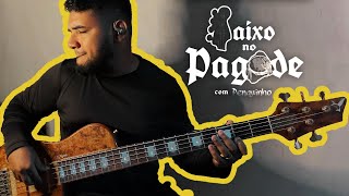 Baixo no Pagode • Rodriguinho  O Amor Venceu  Penquinho Bass Cover\Video Short [upl. by Siana]