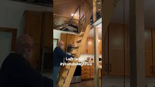 Loft Ladder carpenter carpentry woodworking youtube youtubeshorts [upl. by Aed409]