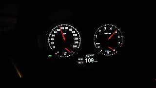 BMW 118i 134hp F20 LCI Stage 1 Remap 183hp Acceleration Test 0 100kmh [upl. by Ariajay]