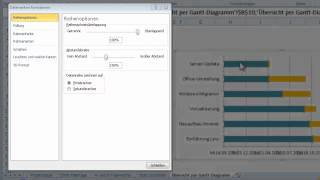 Übersicht über Projekttermine mit GanttDiagrammen [upl. by Ag329]