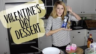 VALENTINES DAY DESSERT WOBBLY COBBLY  Grace Helbig [upl. by Jessa800]