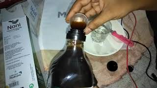 modicare noni juice concentrate  DEMO  Noni ke benefits in hindi [upl. by Oetsira839]