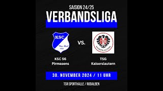 KSC 56 Pirmasens 1  TSG Kaiserslautern [upl. by Jarrell462]