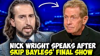 What Nick Wright Had To Say After Skip Bayless Final Day On Undisputed [upl. by Dorion537]