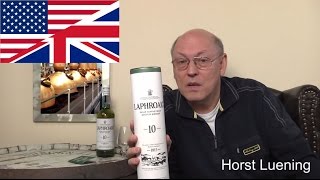 Whisky ReviewTasting Laphroaig 10 years [upl. by Adriena]