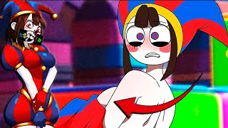 🥰Pomni reacts🥵 to The Amazing Digital Circus Animation💕 animation memes [upl. by Savage]