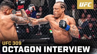 Marcus McGhee Octagon Interview  UFC 309 [upl. by Platto]