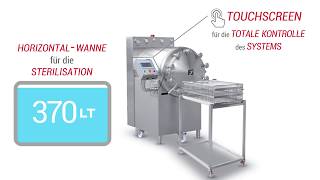 Autoklav zur Sterilisation von Konserven STERY2000 [upl. by Aifas]