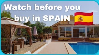 Cost of buying property in SPAIN  What you NEED to know before you buy 🇪🇸 [upl. by Aleck]