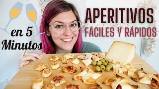 APERITIVOS FÁCILES Y RÁPIDOS para la CENA DE NOCHEVIEJA [upl. by Aramal]