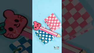 DIY Cute Miniature Diary Craftschoolcraft artandcraft papercraftsshorts minicraft easycraft [upl. by Loggia961]