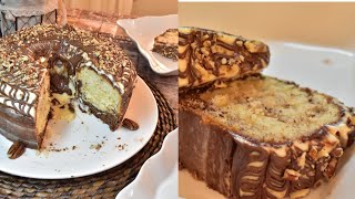 كيكة سينامون الهشه بمذاق عالمي Cinnabon cake [upl. by Lora731]