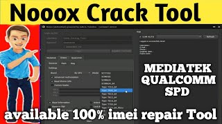 Nooox Tool New Update GCT CRCK  QC MTK SPD imei Repair  Factory Reset FRP Unlock Bootloader🔥 [upl. by Voccola]