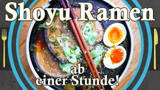 Die SCHNELLSTEN ORIGINALEN RAMEN  Ramen ab einer Stunde [upl. by Blythe]