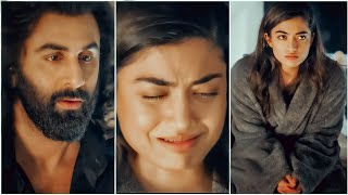 Satranga  Efx status 4k 💫❤️  Ranbir Kapoor  Rashmika Mandanna AnimalEfx sad WhatsApp status [upl. by Adeehsar]