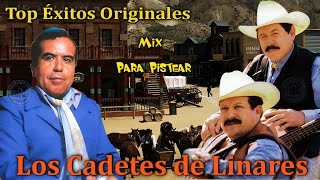 ✅Los Cadetes de Linares  Top 45 Exitos Originales  Puros corridos Viejitos  Mix Para Pistear 2024 [upl. by Omocaig]