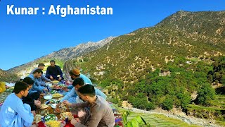 Kunar Province  Dangam District  Afghanistan Delicious food [upl. by Muncey]