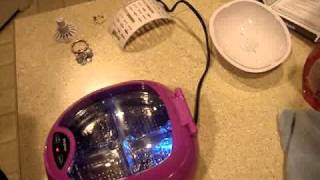 Haier Ultrasonic Jewelry Cleaner Tutorial [upl. by Narod]