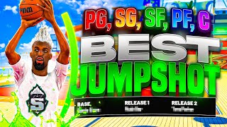 BEST JUMPSHOTS for EVERY BUILD in NBA 2K22 100 GREENLIGHT FASTEST JUMPSHOTS w BEST BADGES NBA2K22 [upl. by Ahsimot]