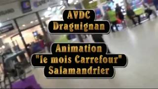 201710 AVDC Draguignan Animation Carrefour Salamandrier [upl. by Golden]