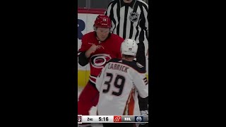 Brendan Lemieux vs Sam Carrick 🥊 [upl. by Ciryl32]