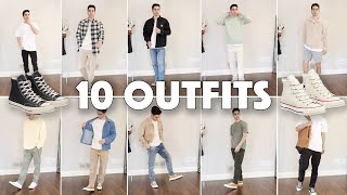 10 Easy Ways to Wear the Converse Chuck Taylor  Outfit ideas [upl. by Neelra996]