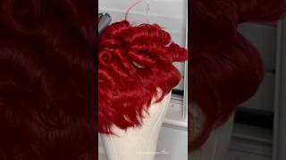 my old wig viralvideo wigs colorfulhair colors video pelucas shorts hair ​⁠ClementinaPaz [upl. by Namilus197]