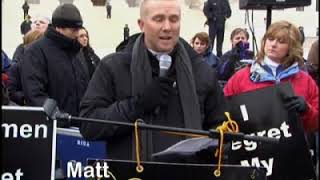 Matt Clingers 2012 March for Life Testimony [upl. by Bamby]