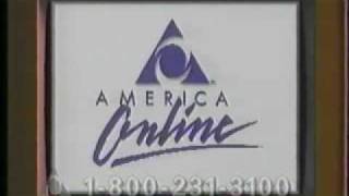 AOL Commercial from 1995 [upl. by Cirderf]