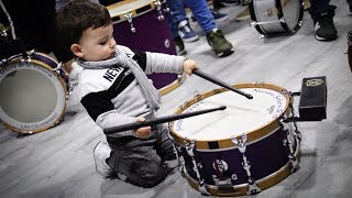 Costalero del Soberano con Hugo y su tambor  Ensayo de Las Cigarreras 2019 [upl. by Atiuqes]