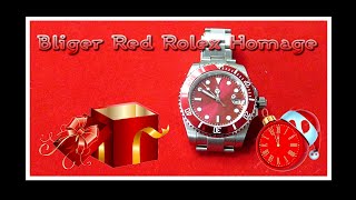 Bliger  Rolex Submariner  Homage review One to put it on your Christmas list maybe [upl. by Aleina]