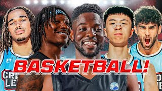 TEAM MARK vs TEAM DUKE DENNIS 5V5 BASKETBALL GAME Ft Ray PlaqueBoyMax Ludwig and MORE [upl. by Shulock]