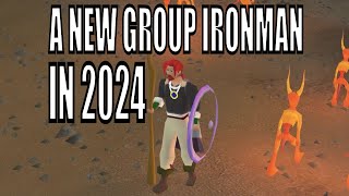 I started a NEW Group Ironman in 2024 OSRS osrs oldschoolrunescape Ironman [upl. by Henghold]