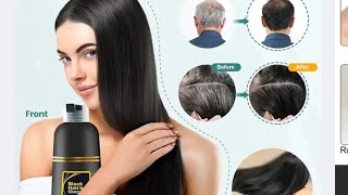 indichicstore website review  indi chic store review  black hair dye shampoo review [upl. by Yleoj]