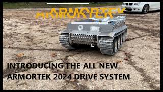 ARMORTEK 16 SCALE TANK NEW DRIVE SYSTEM 2024 [upl. by Hait]