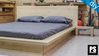 How to make a plywood Tatami Bed [upl. by Tildi240]