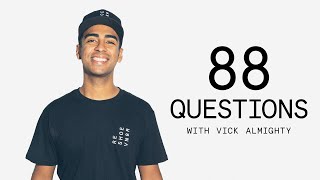 88 Questions with Vick Almighty Master Shoe Customizer [upl. by Venuti911]