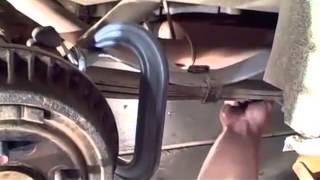 Superior Automotive Over Leaf Spring Assist Kit Installation [upl. by Ivana]