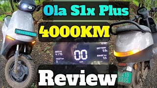 OLA S1x Plus 4000KM Review Video  OLA S1X Plus Review  Review Video ola s1x plus [upl. by Drofxer]