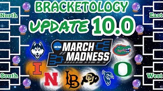 College Basketball March Madness 2024 FINAL Bracketology 100 [upl. by Bunny686]